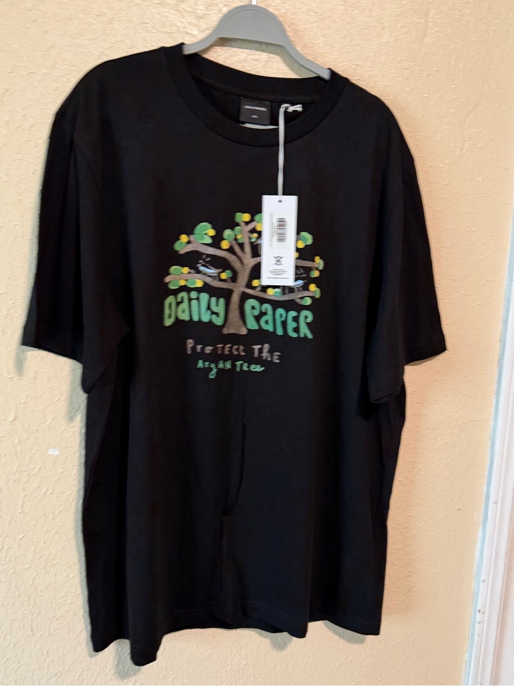 NWT Daily Paper‎ Shirt Men’s Size XXL Protect The Argan Tree Pardali